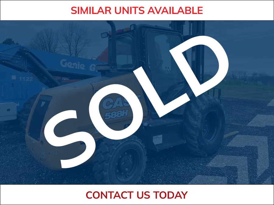 2019 CASE 588H Rough Terrain Forklift - SOLD