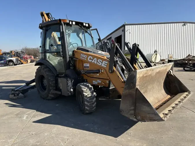 case 580sn backhoe loader front