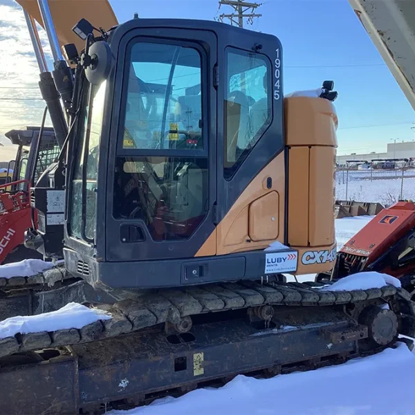 CASE 145D SR Full Size Excavator Cab Front