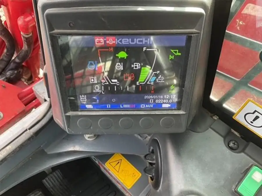 takeuchi track loader tl12r2 hours