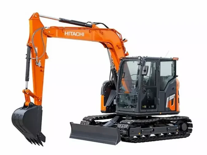 hitachi compact excavator zx75us-7