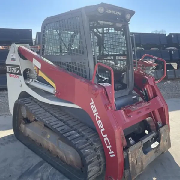 takeuchi track loader compact tl12r2 front side