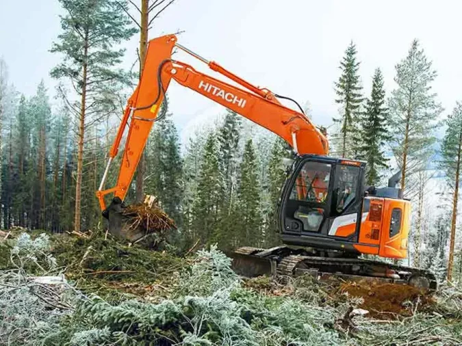 Hitachi 135us-7h excavator