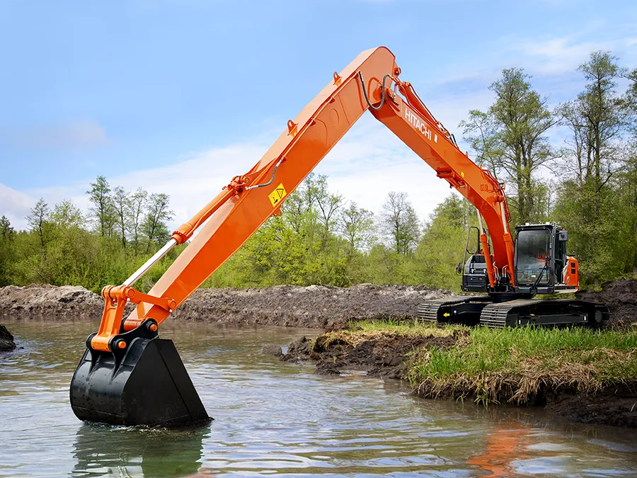 Levee Repair Long Arm Excavator ZX210LC-7H SLF