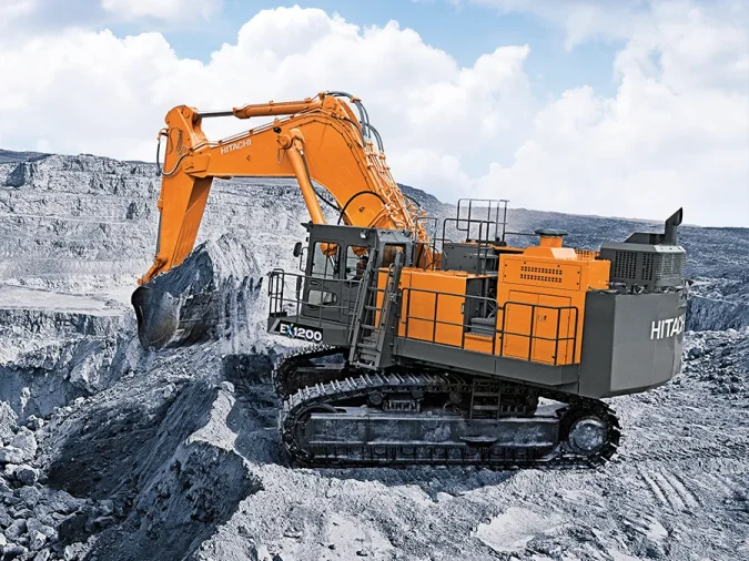 hitachi construction mining excavator