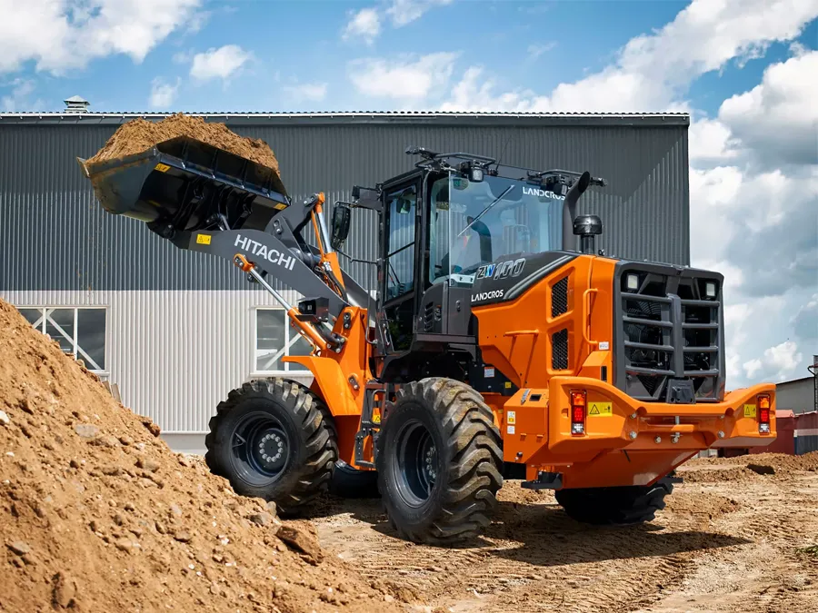 hitachi wheel loader for sale zw100-7 contractor equipment