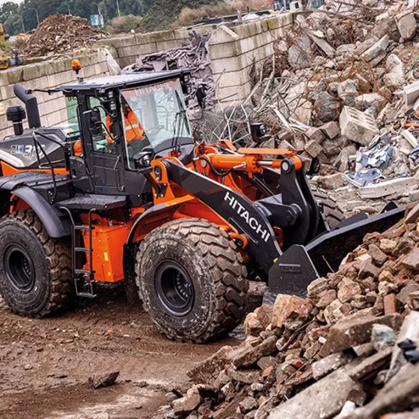 hitachi large wheel loader landcros zw310-7 mining