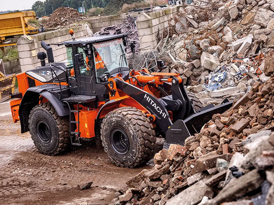 hitachi large wheel loader landcros zw310-7 mining