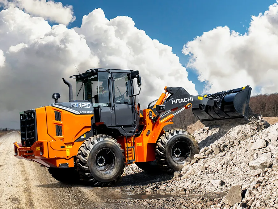 hitachi wheel loader zw120-7 for sale