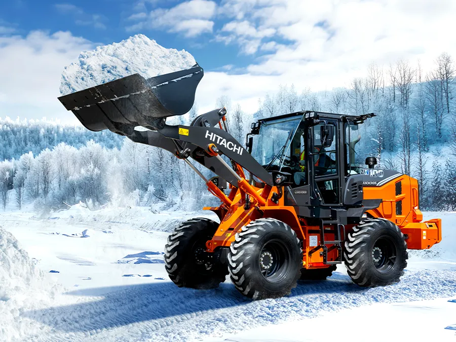 hitachi wheel loader for rent zw100-7